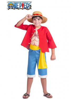 Uma Fato de Luffy _ Peça para menino