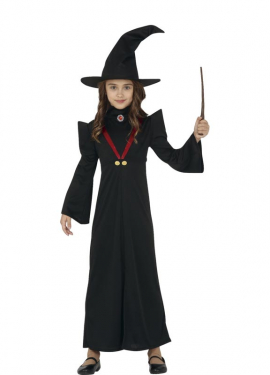 Fato de mágico para menina