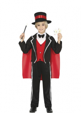 Fantasia de mágico para meninos