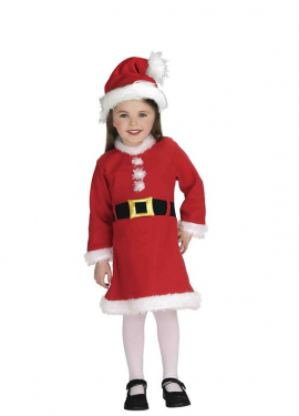 Fato de luxo do bebê mamãe Noel