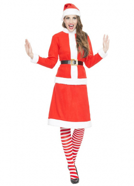 Mother Christmas or Miss Santa Claus costume for women