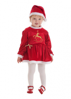 Mama Claus costume Dress for baby
