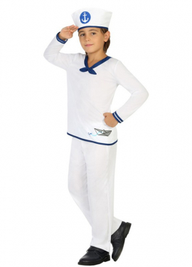 Sailor costume with anchor for children