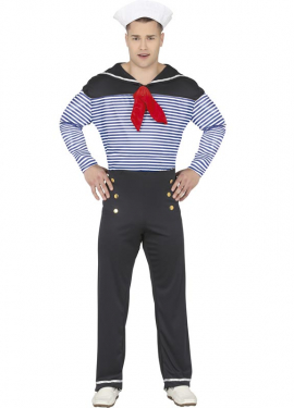 Fato de marinheiro para homem