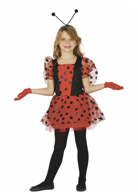 Fato de joaninha para meninas