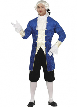 Fato de Marquês Distinto Azul para homem