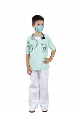 Emergency Doctor Costume for Child and Baby