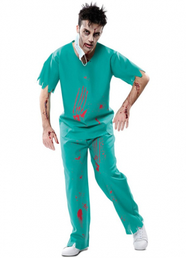 Fato de Zombie Doctor para homem