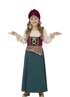 Fato médio cigano para menina