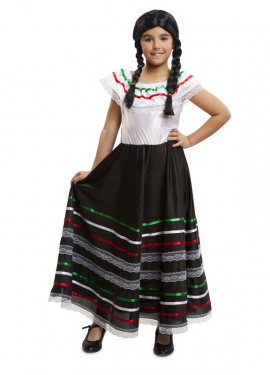 Fato de mexicana para menina