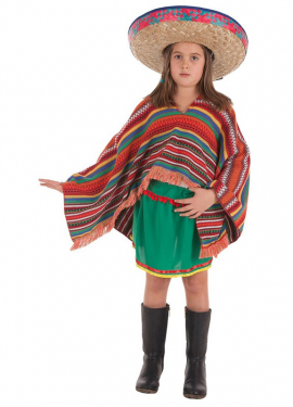 Fato de mexicana para menina