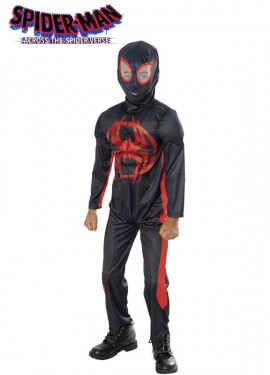 Fato de Miles Morales Spiderverse Deluxe para meninos