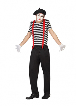 Mime costume for men