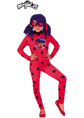 Classic Miraculous Ladybug costume for girls