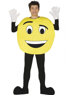 Misture rostos ou fantasia de emoticon para adultos