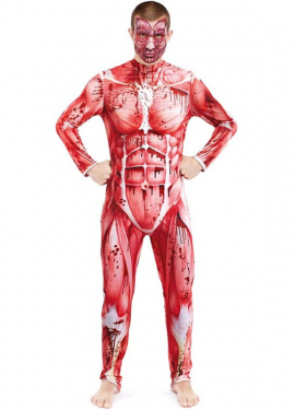 Anatomical Model with Muscles Costume for Men