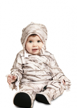 Fato de múmia com gorro para bebé