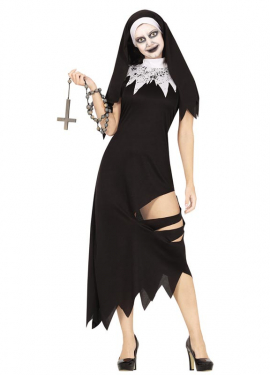 Cursed Nun costume for women