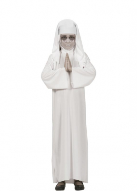 Fato de freira satânica para menina