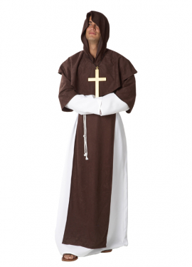 Fato de monge cisterciense para homem