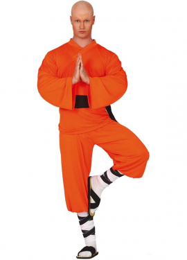 Fato de monge Shaolin para homens