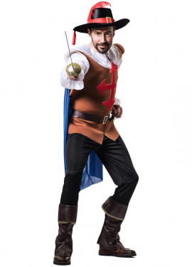 Musketeer costume for men