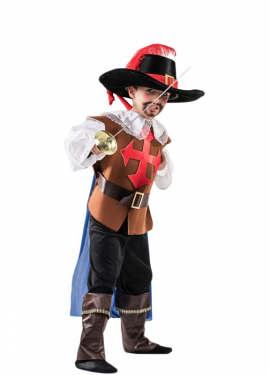Musketeer costume for children