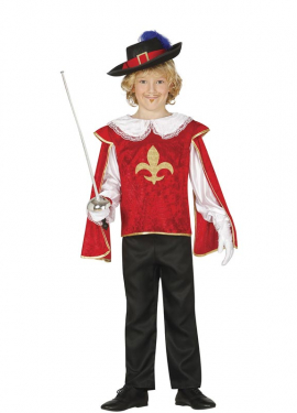 Red Musketeer Costume