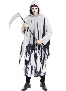 Men's Tattered Death Costume