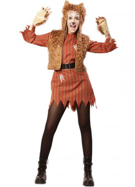 Fato de Mulher Lobo para mulher