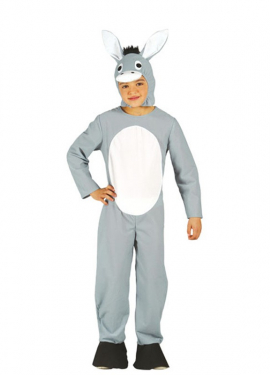 Fato de mula cinza para crianças