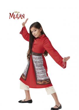 Fato de Mulan The Movie para uma garota