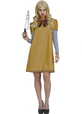 Megan Psycho Android Doll Costume for Women