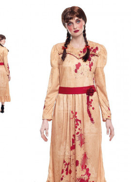 Killer Doll Costume with belt for women