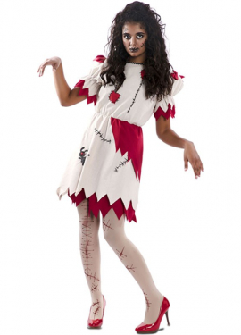 Fato de boneca de pano para mulher