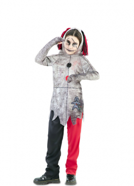 Dark Rag Doll Costume for Girl