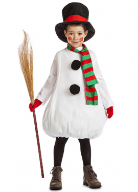 Snowman Costume for Kids