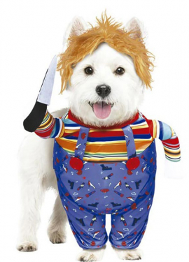 Diabolical Doll costume for dogs