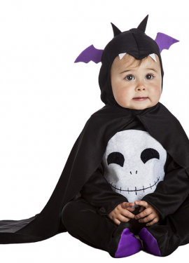 Fantasia de morcego para bebê