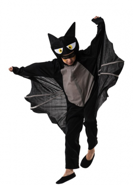 Fato de morcego para menino