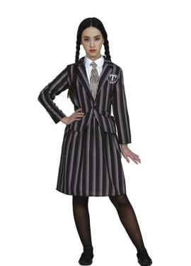 Fato de colegial sinistra para adolescente