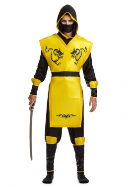 Fato de Escorpião Ninja para homem