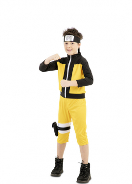 Fato de anime Ninja Hokage para menino