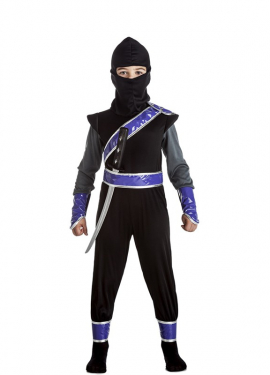 Fato de Ninja roxo para menino