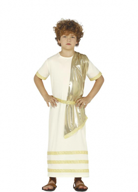 Fato de nobre romano para menino