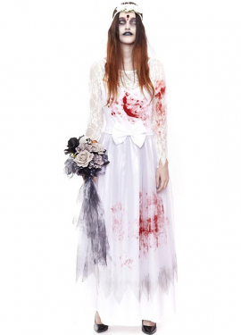 Bloody Corpse Bride Costume for women