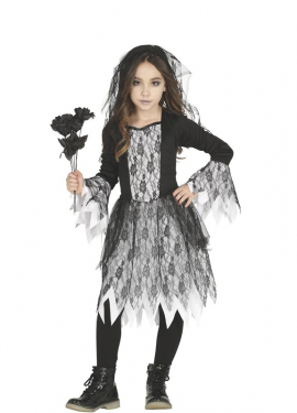 Corpse Bride costume for girls