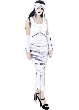 Fato de múmia noiva para mulher