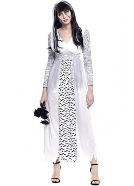 Fato de noiva monstro para mulher