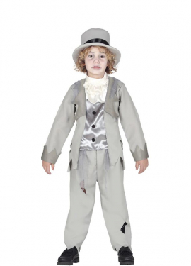 Ghost Groom Costume for Boys
